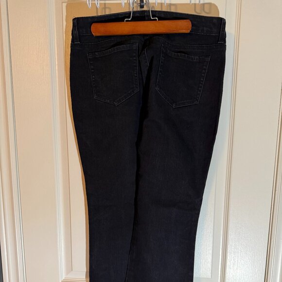EUC Black Denim Pure by Alfred Sung Size 10 - Picture 2 of 3